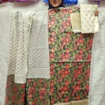 PURE KHADDI COTTON SCREEN PRINT 3PIC ID 2646